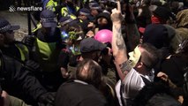 Million Mask March: Footage of violence and scuffles between police and protesters