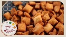 Shankarpali / Shakkar Para - Diwali Faral - Recipe by Archana - Sweet Indian Snacks in Marathi