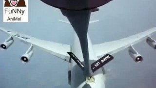 Air to air refuelling when things go wrong _ Funny Videos 2015