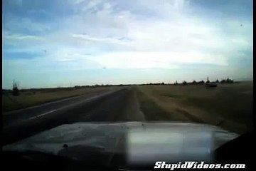 Boat Passes Car on Highway _ Funny Videos 2015