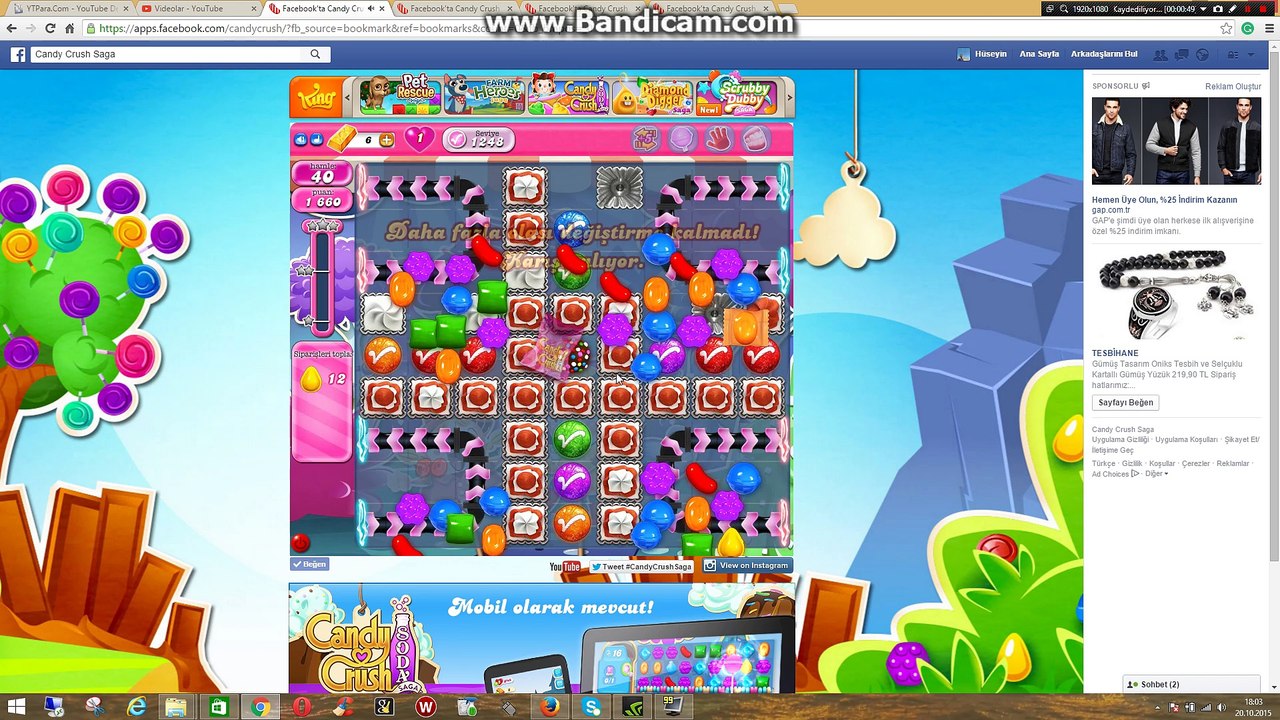Candy Crush Saga  Level 1248