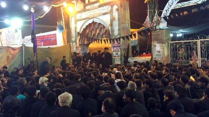 10th Moharram 1437 / 2015 Pursa by Moazzam Rizvi - Rohri