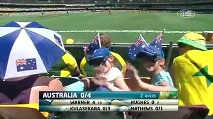 Sri Lanka v Australia Cricket Highlights