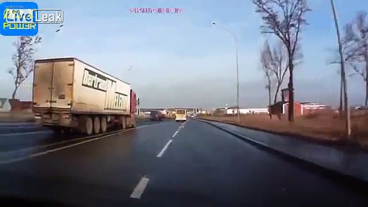 Dodging with a truck