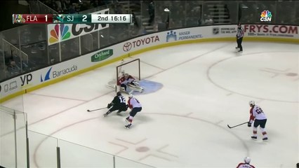 Marleau dekes past Montoya for gorgeous goal