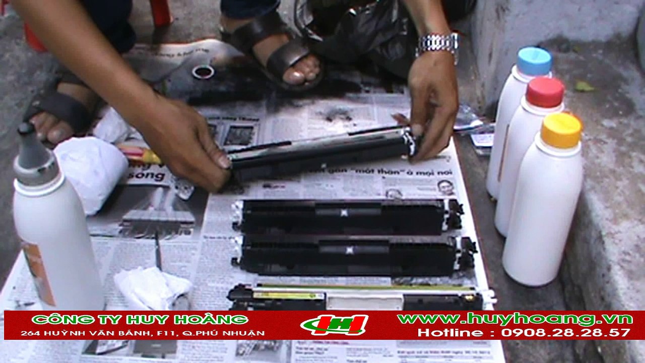 NẠP MỰC LASER MÀU HP- BROTHER - CANON