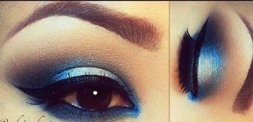 Blue Gray Smokey Eye Tutorial