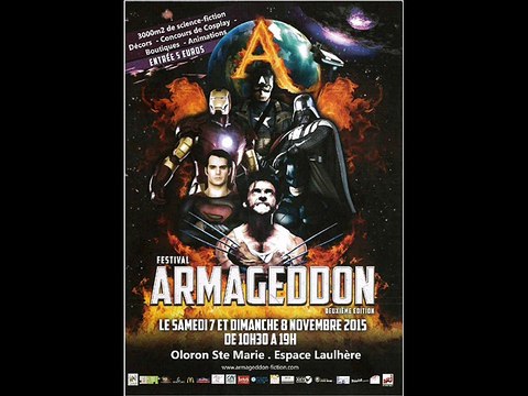Festival ARMAGEDDON à Oloron avec NRJ - Nov.2015