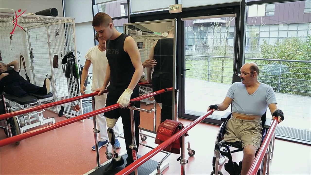 Rééducation des patients amputés.