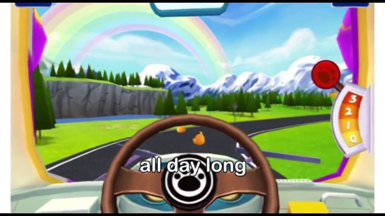 The Wheels On The Bus Go Round and Round Nursery Rhyme