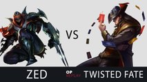 [Highlights] Zed vs Twisted Fate - SKT T1 Scout vs Bang, KR LOL SoloQ