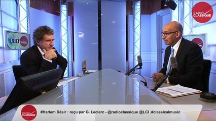 Harlem Désir invité politique de Gérard Leclerc sur Radio Classique et LCI
