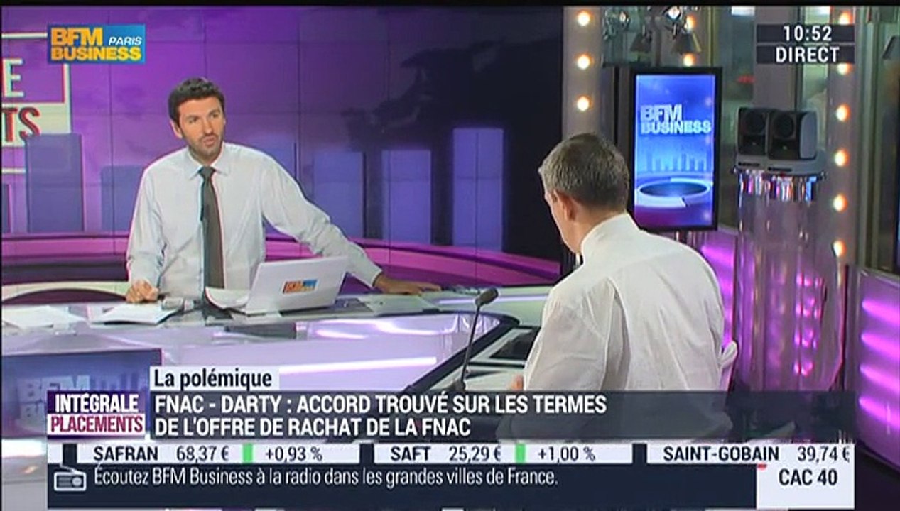 Nicolas Doze: Un accord sur les modalités du rachat de Darty par la Fnac a été trouvé - 06/11