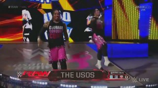 LUCHA COMPLETA: John Cena & Dean Ambrose vs Gold & Stardust vs The Usos | Raw ᴴᴰ