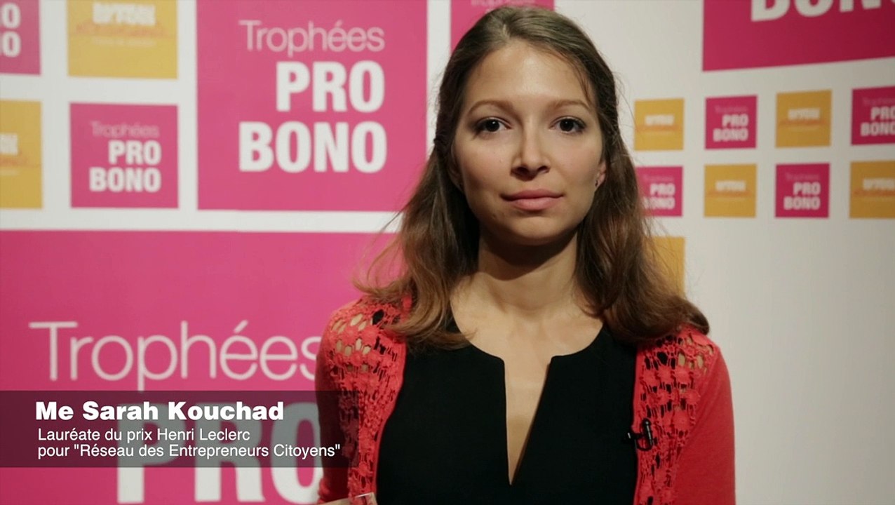 Trophées Pro Bono 2015 : Parole aux lauréats