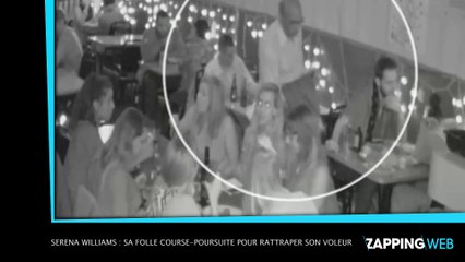 Serena Williams : Sa folle course-poursuite pour rattraper son voleur (vidéo)