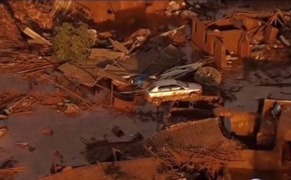 La coulée de boue dévastatrice au Brésil, à travers les télés