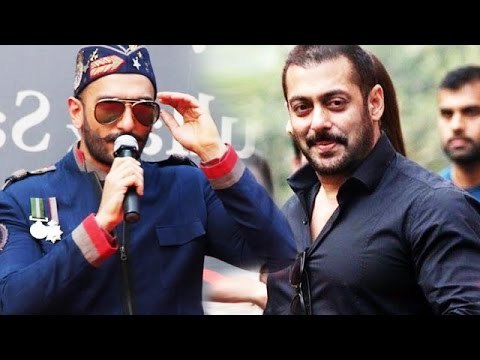 Salman Khan Is The REAL BAJIRAO, Says Ranveer Singh