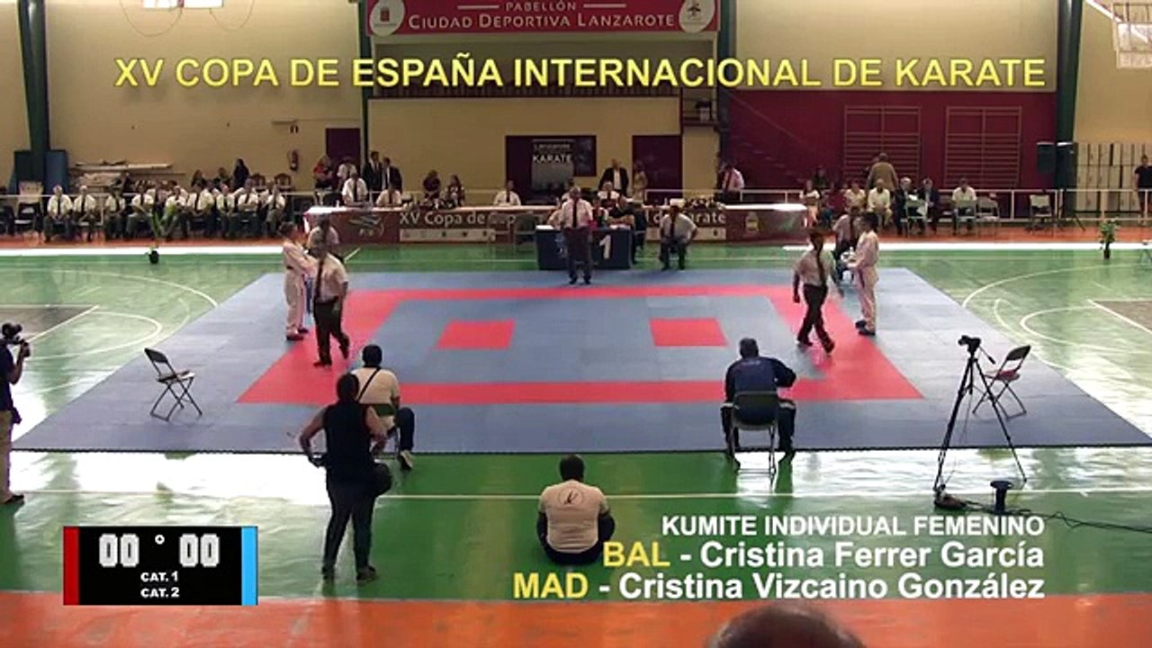 Final Kumite Femenino - XV Copa de España Internacional 2015