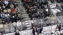 Ice Hockey: Man steals puck from young Pittsburgh Penguins fan!