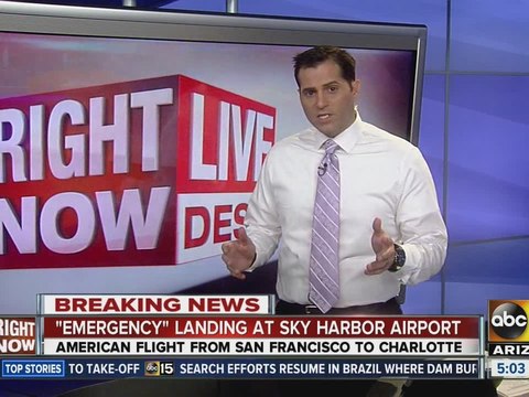 American Airlines flight diverted to Phoenix