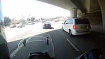 Insane Near Miss | Motorcyclist Almost Gets Nailed