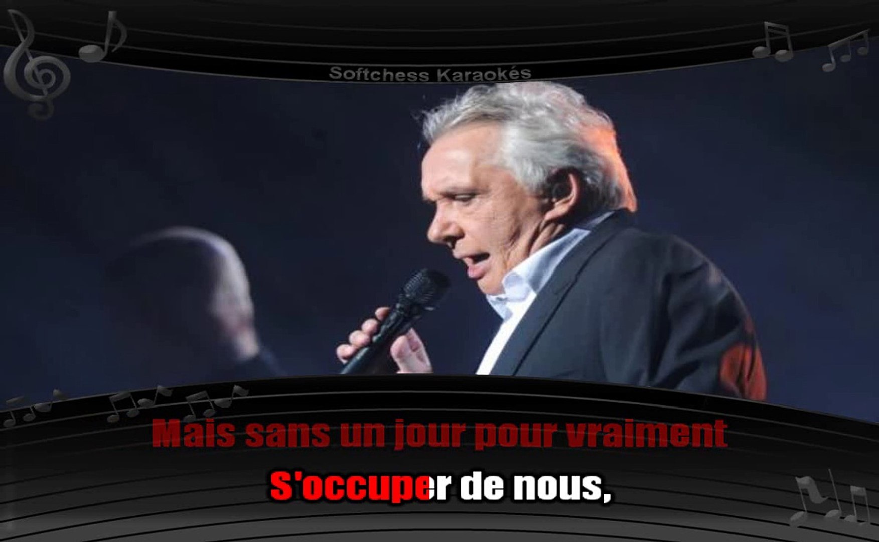 Michel Sardou Les Vieux Maries Live 2013 Karaoke Realise Par Softchess Video Dailymotion