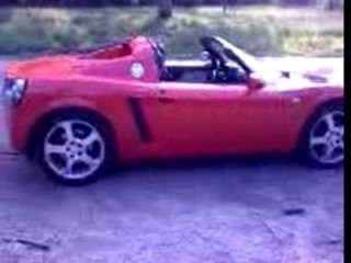 mon opel speedster mandarine