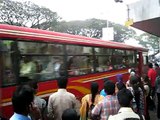 Overcrowded Bus In India