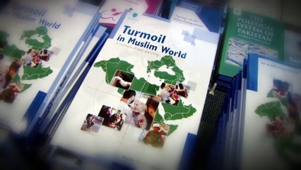 Chief Guest Governor Sindh launched Book on turmoil in Muslim world.