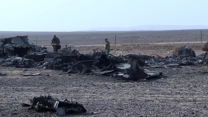 Bodies Retrieved from Sinai Crash Site of Downed Russian Flight 7K9268