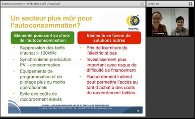 Mardi de la transition énergétique : autoconsommation d'électricité 2/3 Secteur tertiaire-industriel