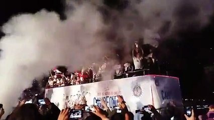 Concluye el recorrido de las Chivas campeonas