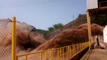 Hidrelétrica em Santa Cruz do Escalvado é atingida pela lama do rompimento de barragens em Mariana