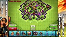 Clash of Clans - NEW TH7 HYBRID BASE - AIR SWEEPER DEFENSE - NEW UPDATE