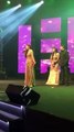 Mahira Khan accepts the award for the best actress for Bin Roye Masala Awards 2015