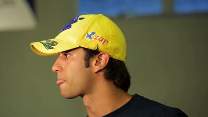 F1 Star Felipe Nasr: smell fuel, taste blood.