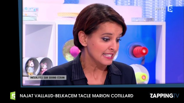 Les Maternelles : Marion Cotillard taclée par Najat Vallaud-Belkacem