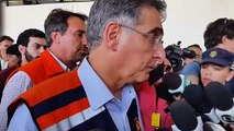 Governador de Minas  comenta sobre trabalho de resgate às vítimas do rompimento de barragem em Mariana