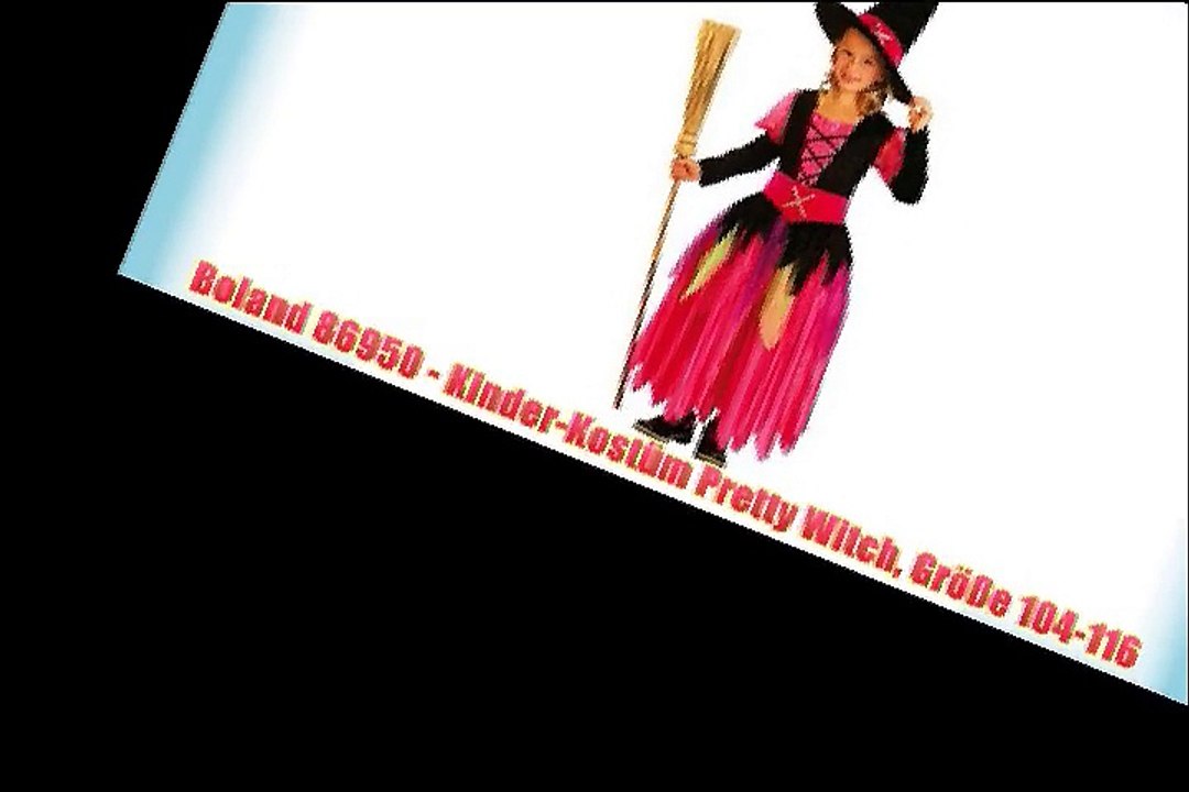 Boland 86950 - Kinder-Kostum Pretty Witch Gro?e 104-116