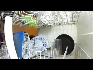 Una GoPro dentro de un lavavajillas