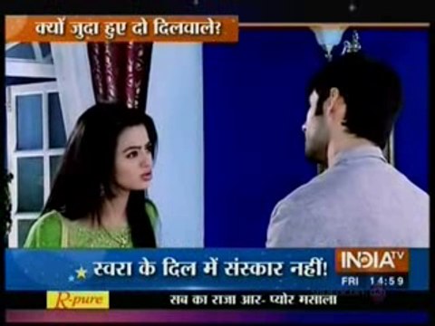 Swara Ne Gher Chodne Ka Liya Faisala Jisse Rokne Ki Kar Raha Hai Sanskaar Koshish - 6 November 2015 - Swaragini