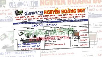 Nạp mực in, sửa máy tính nguyễn thị thập