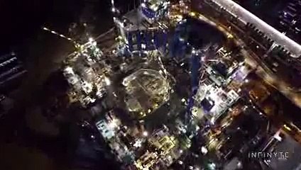 Flight of the Night - Singapore Skyline