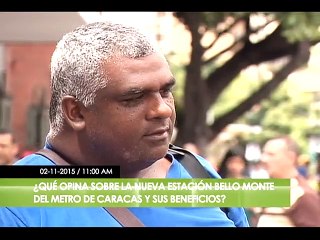 Blyde: Bienvenida la estación de Bello Monte, con 5 años de retraso