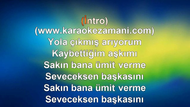 Sertab Erener - İkimiz Bir Fidanın - (2010) TÜRKÇE KARAOKE