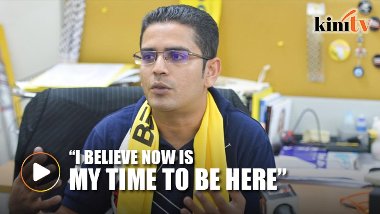 "I believe now it's my time to be here"