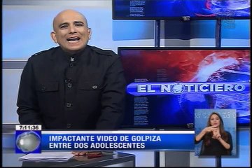 Impactante video de golpiza entre dos adolescentes