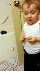 This little boy said a heartbreaking goodbye to his fishy friend.