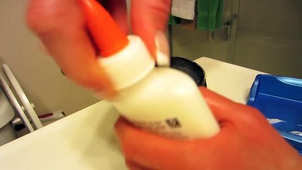 HAIR GEL GLUE PRANK